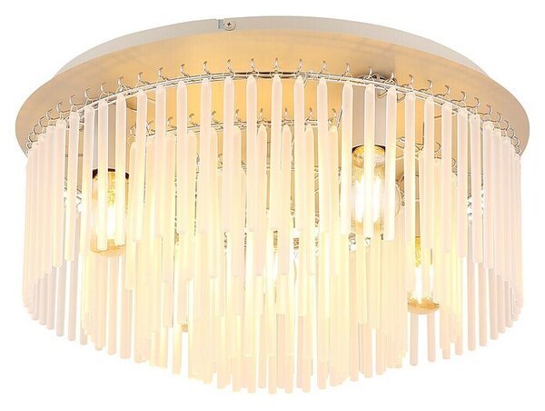 Globo Stropna svjetiljka Gorley (60 W, Ø x V: 50 cm x 250 mm, Bež, E27)