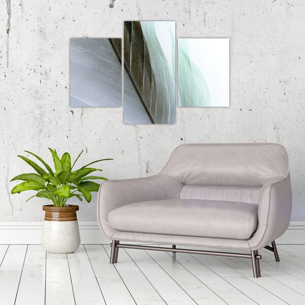 Slika - Perje, makro (90x60 cm)