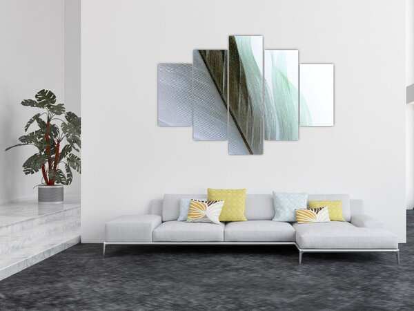Slika - Perje, makro (150x105 cm)