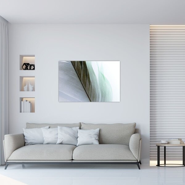 Slika - Perje, makro (90x60 cm)