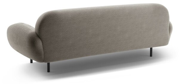 Siva sofa od bouclé tkanine 208 cm Poppy – Micadoni