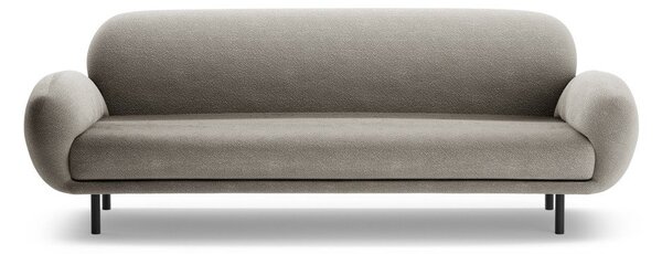 Siva sofa od bouclé tkanine 208 cm Poppy – Micadoni