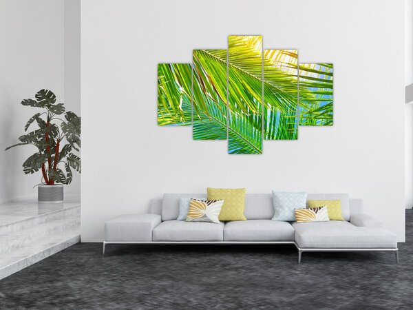 Slika - Palmino lišće (150x105 cm)