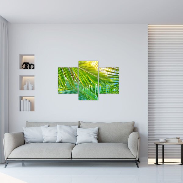 Slika - Palmino lišće (90x60 cm)