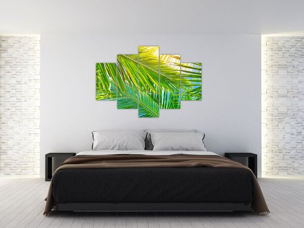 Slika - Palmino lišće (150x105 cm)