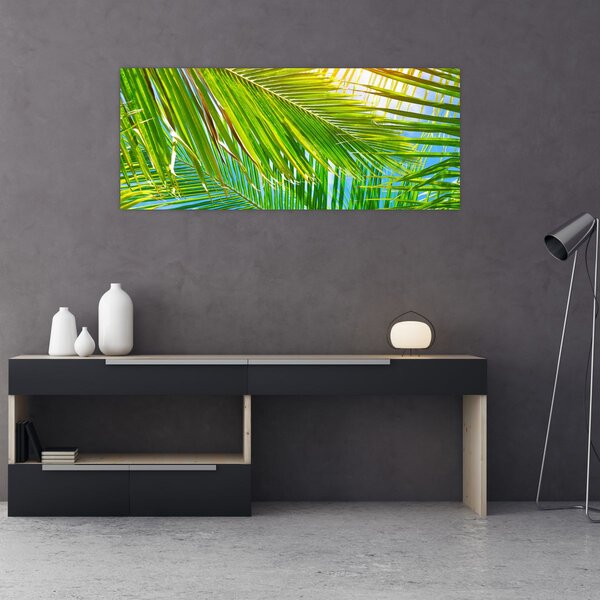 Slika - Palmino lišće (120x50 cm)