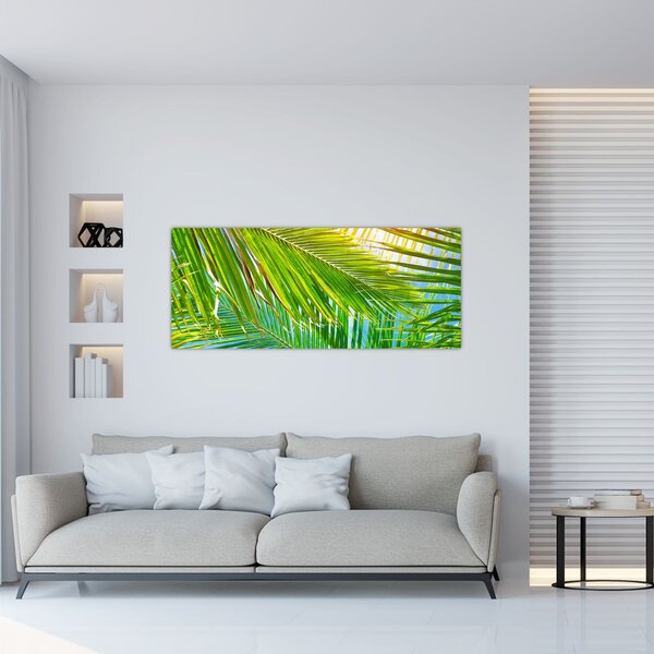 Slika - Palmino lišće (120x50 cm)