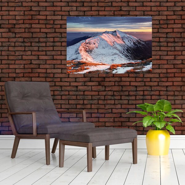 Slika - Zimska planinska panorama II. (90x60 cm)