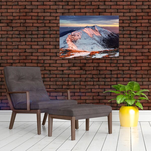 Slika - Zimska planinska panorama II. (70x50 cm)