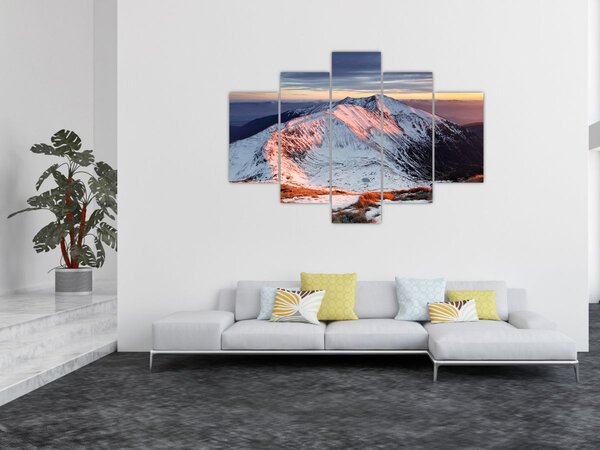 Slika - Zimska planinska panorama II. (150x105 cm)