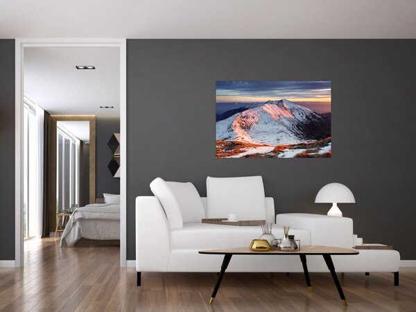 Slika - Zimska planinska panorama II. (90x60 cm)