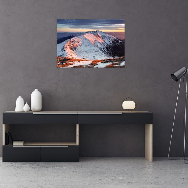 Slika - Zimska planinska panorama II. (70x50 cm)