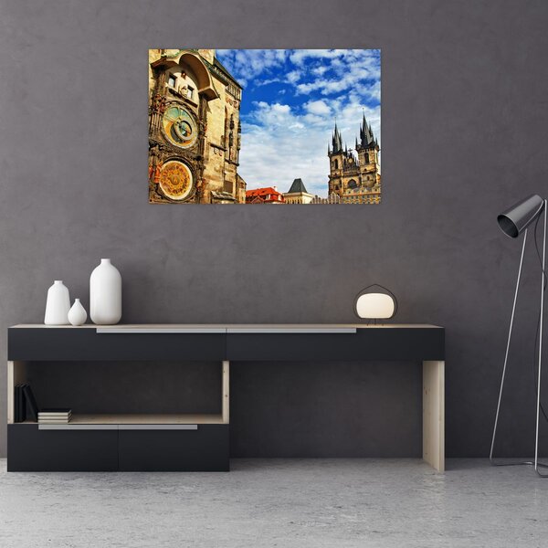 Slika - Praški astronomski sat (90x60 cm)