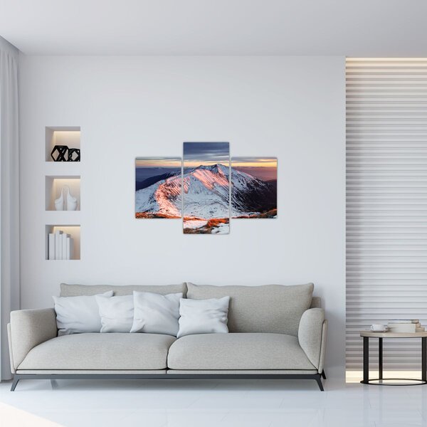 Slika - Zimska planinska panorama II. (90x60 cm)