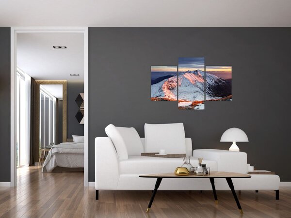 Slika - Zimska planinska panorama II. (90x60 cm)