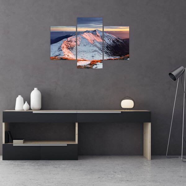 Slika - Zimska planinska panorama II. (90x60 cm)