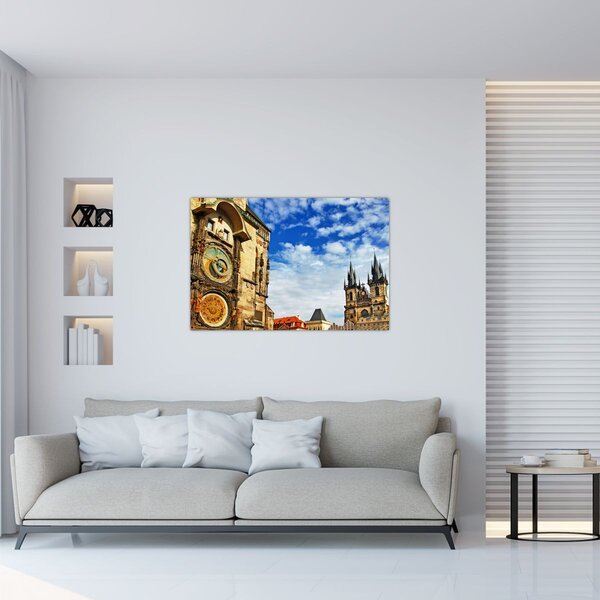 Slika - Praški astronomski sat (90x60 cm)