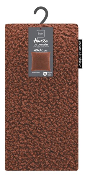 Ukrasna jastučnica od sherpa flisa 40x40 cm Woolen – douceur d'intérieur
