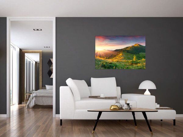 Slika - Ljetni krajolik (90x60 cm)
