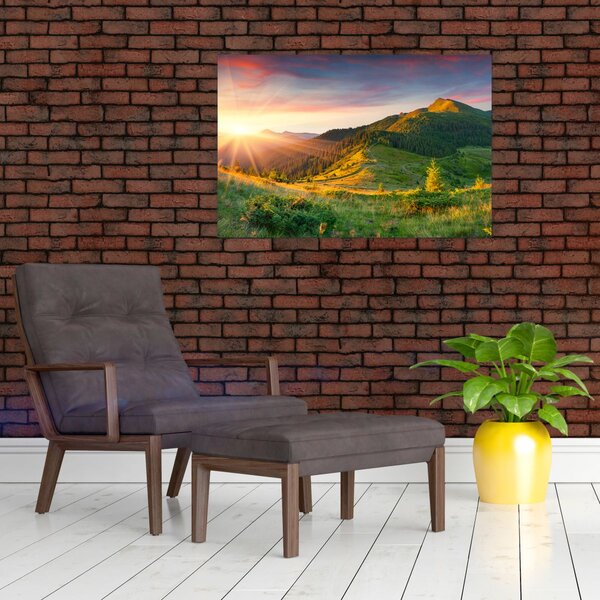 Slika - Ljetni krajolik (90x60 cm)