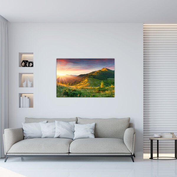 Slika - Ljetni krajolik (90x60 cm)