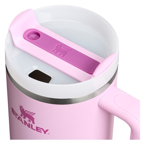 Ružičasta termosica od nehrđajućeg čelika sa slamkom 1,18 l Quencher H2.0 FlowState Tumbler Cherry Blossom – Stanley
