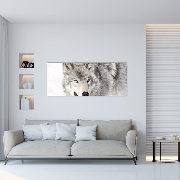 Slika - Vuk u prirodi (120x50 cm)