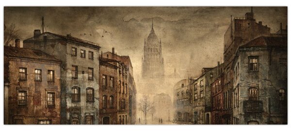 Slika - Slikarstvo grada (120x50 cm)
