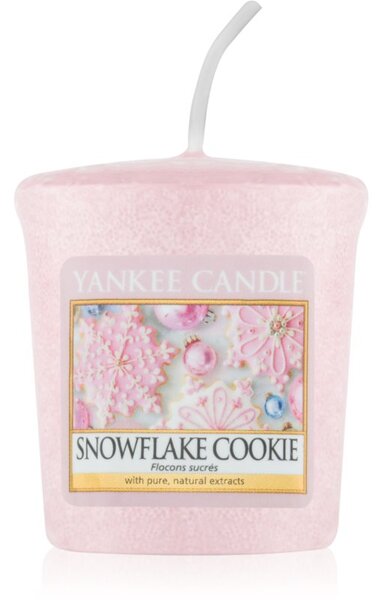 Yankee Candle Snowflake Cookie mala mirisna svijeća bez staklene posude 49 g