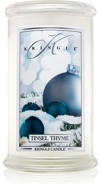 Kringle Candle Tinsel Thyme mirisna svijeća 624 g