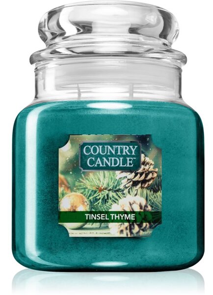 Country Candle Tinsel Thyme mirisna svijeća 453 g