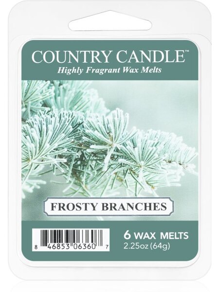 Country Candle Frosty Branches vosak za aroma lampu 64 g
