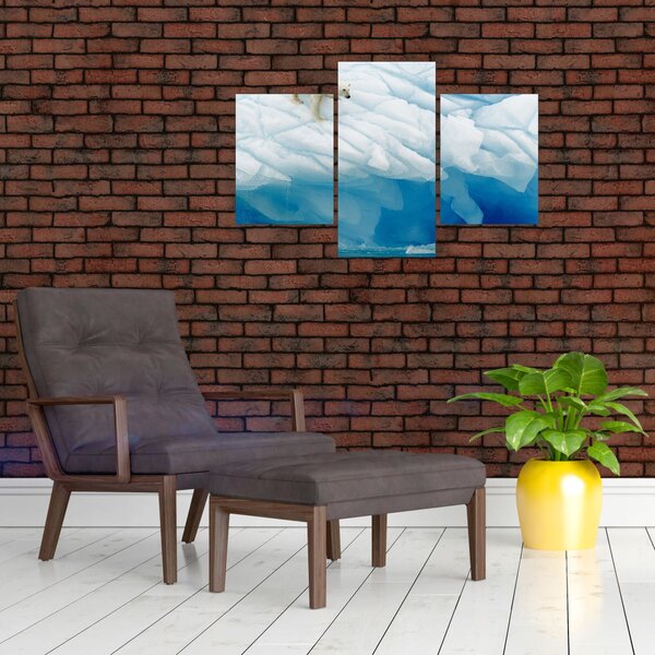 Slika - Polarni medvjed (90x60 cm)
