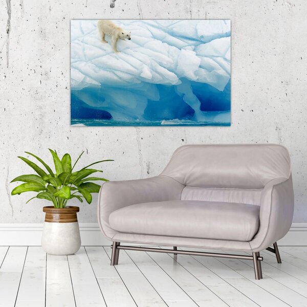 Slika - Polarni medvjed (90x60 cm)