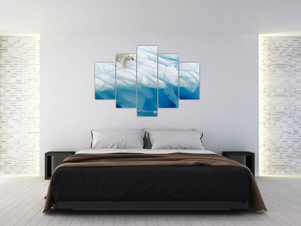 Slika - Polarni medvjed (150x105 cm)
