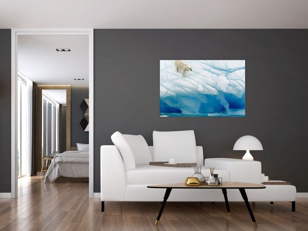 Slika - Polarni medvjed (90x60 cm)