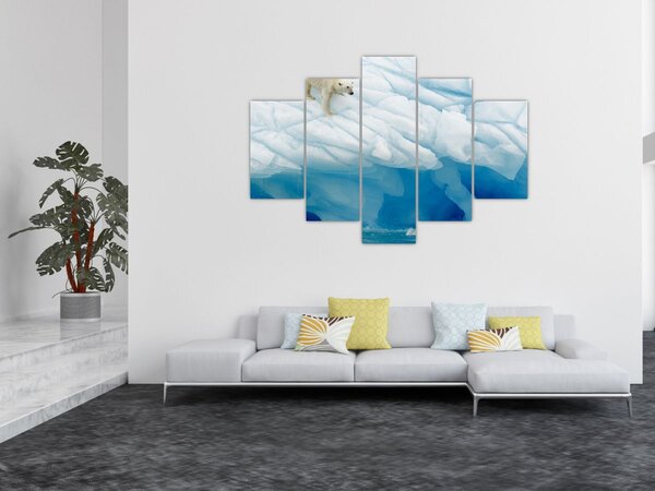 Slika - Polarni medvjed (150x105 cm)