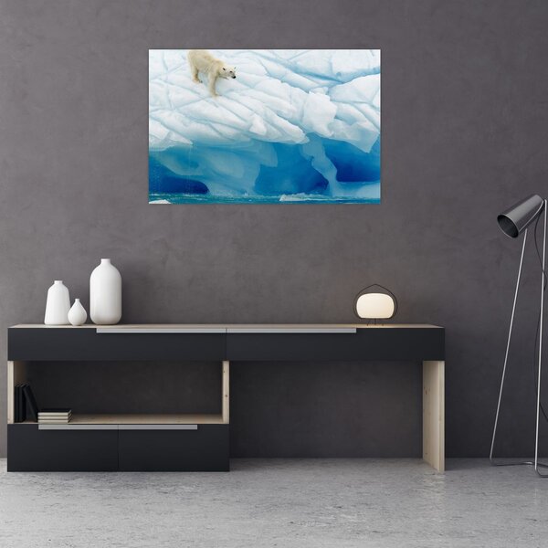 Slika - Polarni medvjed (90x60 cm)
