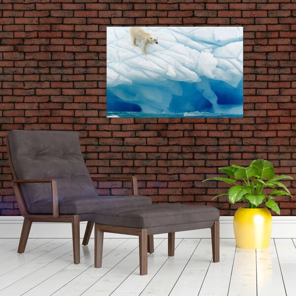 Slika - Polarni medvjed (90x60 cm)