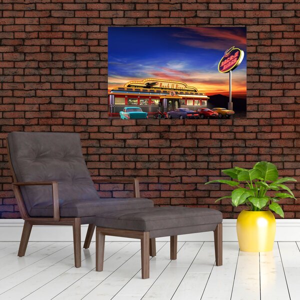 Slika - Večernji bar (90x60 cm)