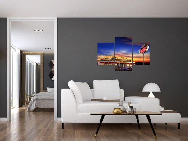 Slika - Večernji bar (90x60 cm)