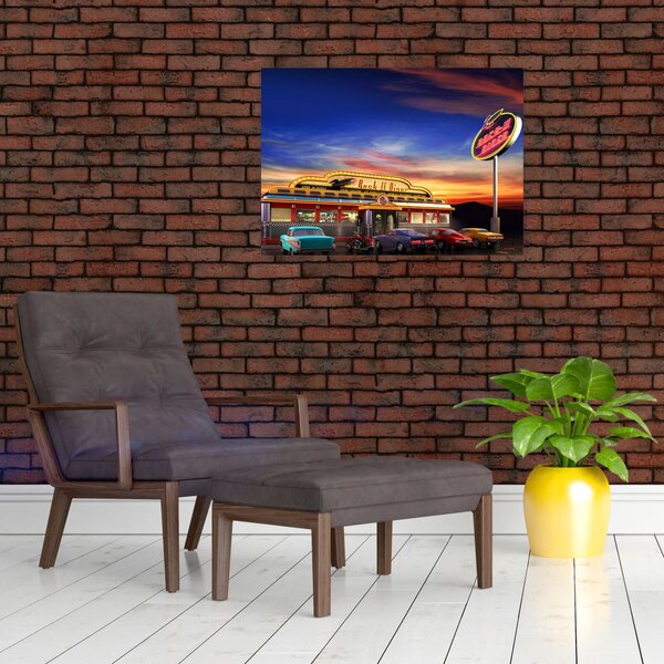 Slika - Večernji bar (70x50 cm)