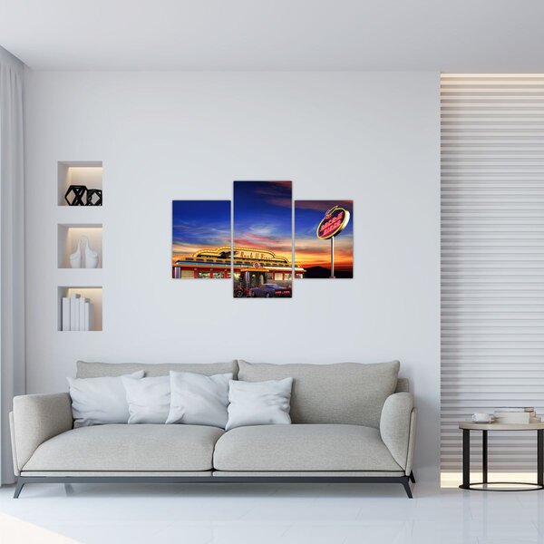 Slika - Večernji bar (90x60 cm)