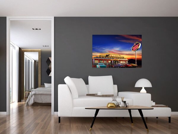 Slika - Večernji bar (90x60 cm)