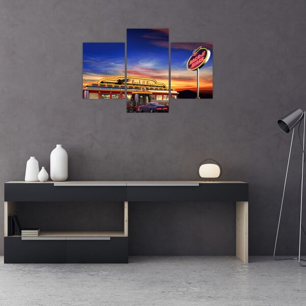 Slika - Večernji bar (90x60 cm)