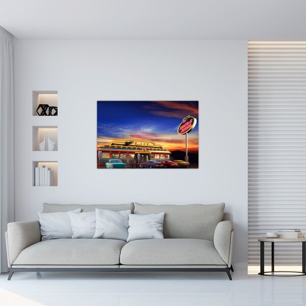 Slika - Večernji bar (90x60 cm)