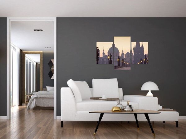 Slika - Karlov most (90x60 cm)