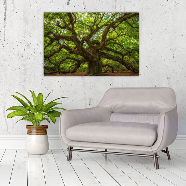 Slika - Zeleno stablo (90x60 cm)