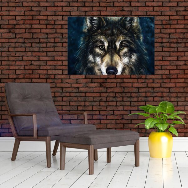 Slika - Vuk (90x60 cm)