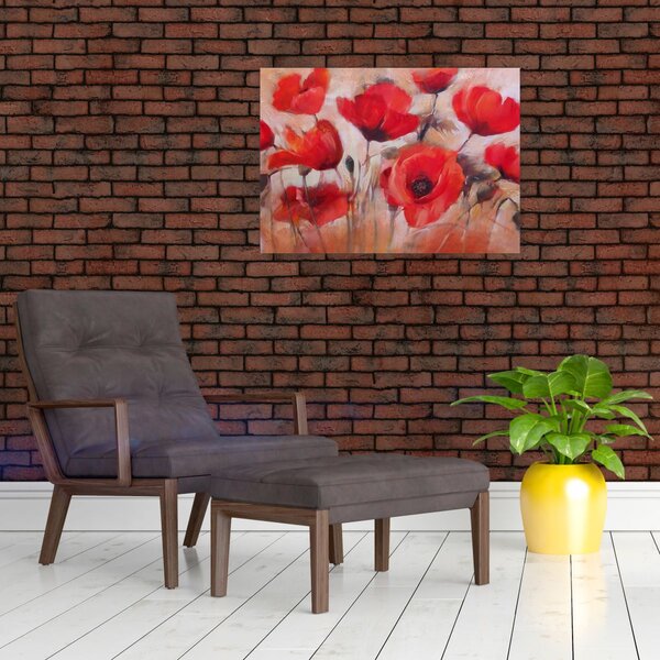 Slika - Vukovi makovi (70x50 cm)
